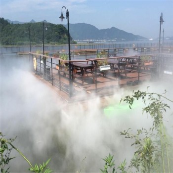 重庆人造雾景观-厂房雾喷除尘设备