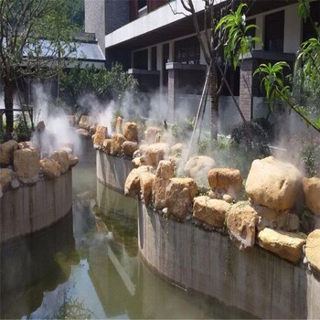 西安景观人造雾设备厂家,餐厅雾森效果