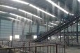 九龙坡原料车间喷淋降尘设备生产厂家,砂石厂高压微雾抑尘设备