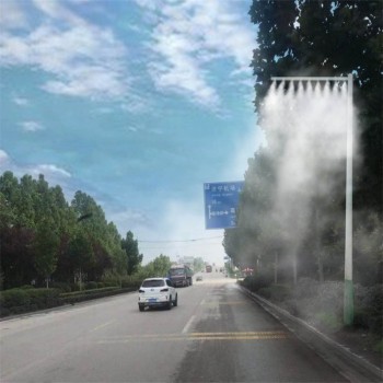 武汉造雾机景观雾化设备,园林雾喷系统