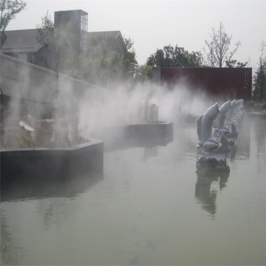 重庆景观造雾安装,园林雾喷系统