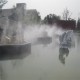 武汉造雾景观图