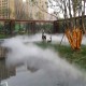 武汉造雾机景观雾化设备图