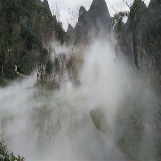 云南景观雾森造雾系统,小区雾森系统景观造雾