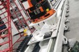 黄山工业机器人外部轴结构,高精度机器人行走地轨,非标定制厂家