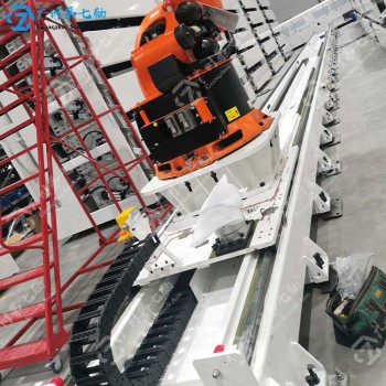 安徽机器人第七轴尺寸,工业机器人行走轴