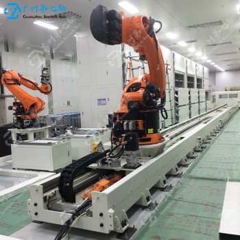 永川机器人第七轴安装,工业机器人行走轨道定制
