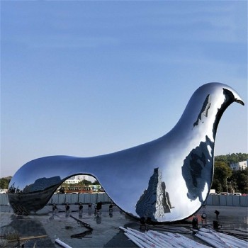 河北镂空不锈钢小鸟雕塑图片