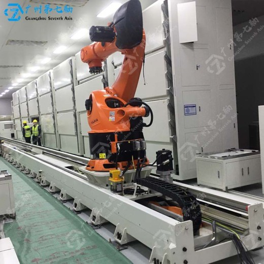 深圳定制机器人行走轨道加工,机器人地轨,非标定制厂家