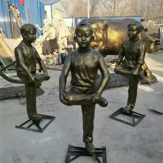 曲阳铸铜童趣主题雕塑生产厂家