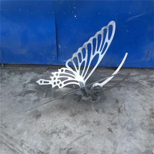 曲阳写实不锈钢蝴蝶雕塑多少钱