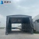 有滑槽的電動伸縮雨棚圖