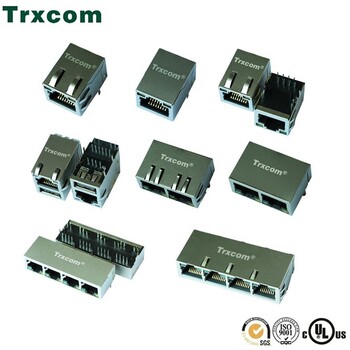 8P8C母座RJ45模塊集成網絡變壓器廠家規格全