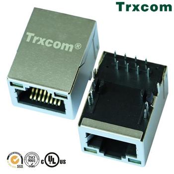 12F-10DNW28P8C母座RJ45模塊集成網絡變壓器廠家規格全