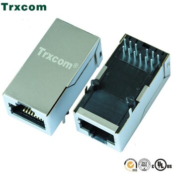 TRJK2065AONL以太網網絡接口加長型RJ45網絡變壓器