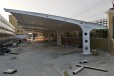 湖北荆州7字型膜结构车棚膜结构车棚膜结构停车棚
