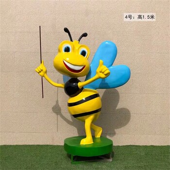 江西卡通蜜蜂雕塑加工廠