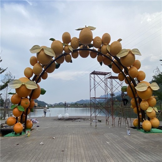 宁夏公园大型门头雕塑定制