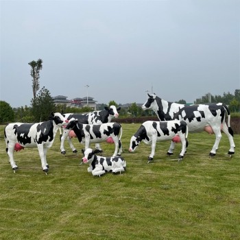 广西景区奶牛雕塑定制