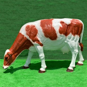 贵州玻璃钢奶牛雕塑批发价格