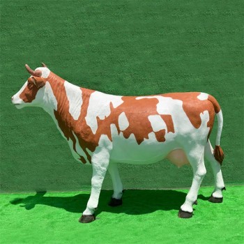 陕西景区奶牛雕塑定制