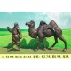 西藏玻璃钢骆驼雕塑图