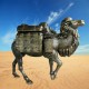 西藏玻璃钢骆驼雕塑图