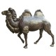 户外玻璃钢骆驼雕塑图