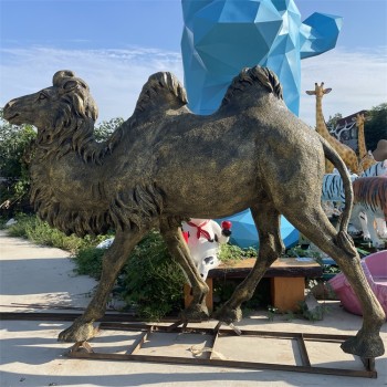 安徽新款玻璃钢骆驼雕塑大全