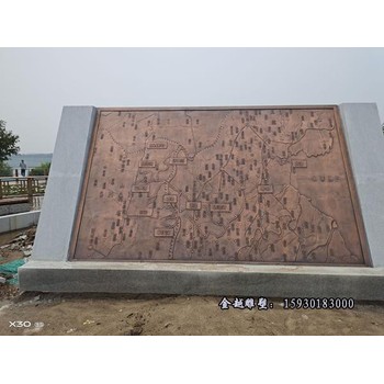 銅畫浮雕山水浮雕壁畫金越浮雕廠