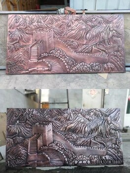銅浮雕墻現(xiàn)代建筑浮雕金越浮雕廠