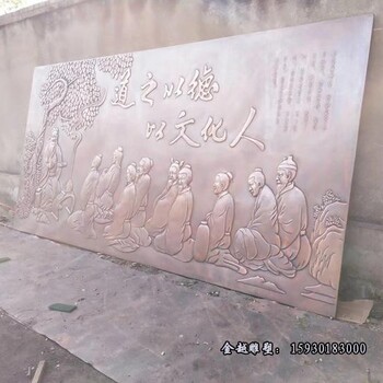 鑄銅浮雕現代工業(yè)主題浮雕金越浮雕廠