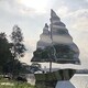 浙江不銹鋼帆船雕塑廠家電話抽象帆船雕塑產品圖