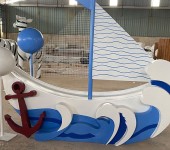 山西不锈钢帆船雕塑可按尺寸定制抽象帆船雕塑