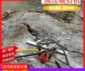贵州岩石劈石机静态破石机