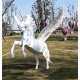 玻璃钢马雕塑图