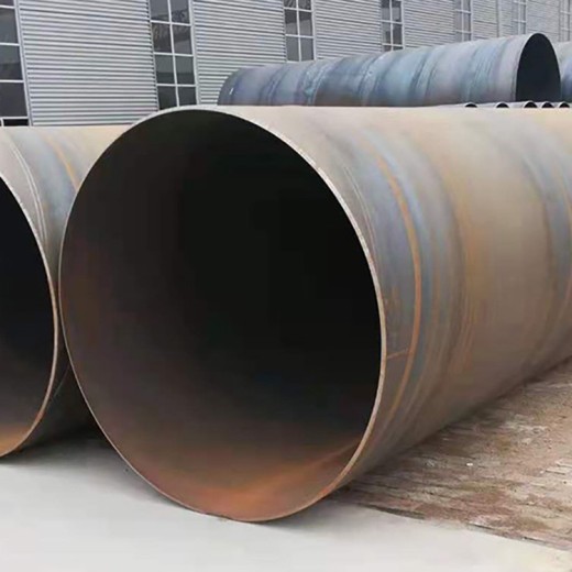 广东Q235B螺旋钢管生产加工，四油三布螺旋钢管