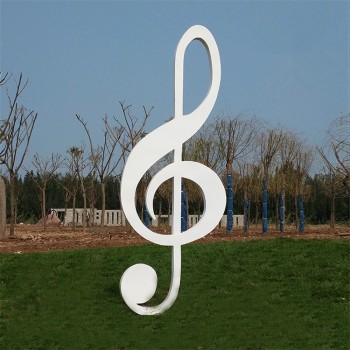 不锈钢音符雕塑生产厂家音乐符号雕塑