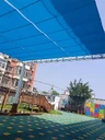 衡水幼兒園遮陽棚,幼兒園室外遮陽簾建安易達技術(shù)支持