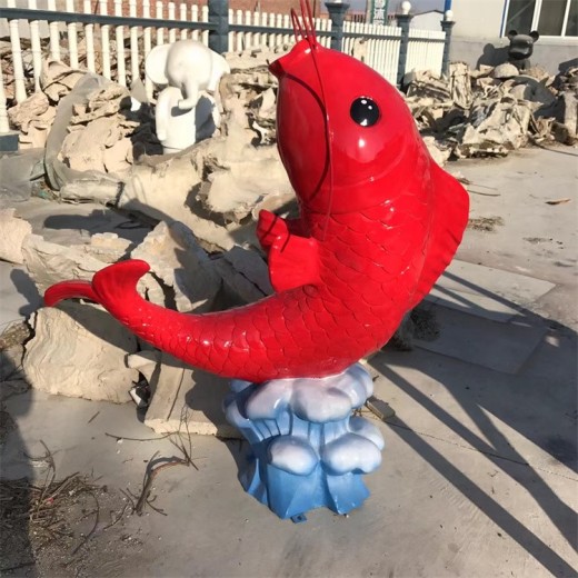 上海广场鲤鱼雕塑批发价格