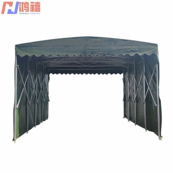 杭州拱墅维修推拉式伸缩雨棚（图）移动伸缩篷