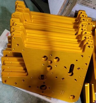 茶山金色陽極氧化噴砂