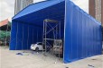  Dafeng movable telescopic sliding canopy/manual awning
