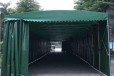 衢州龙游镀锌管伸缩折叠雨棚（图）钢结构雨棚