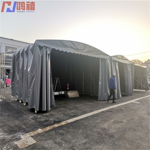 台州椒江帆布推拉式伸缩雨棚（图）家装窗户雨棚多少钱