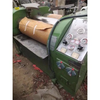 回收三辊研磨机回收二手400-1300液压三辊研磨机