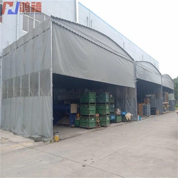 周邊大型倉儲雨篷安裝工豐附近推拉移動雨棚公司