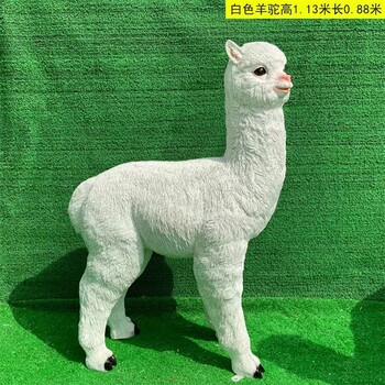 重慶供應(yīng)玻璃鋼仿真羊駝雕塑生產(chǎn)廠(chǎng)家