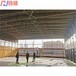 臨泉移動式推拉鋼架伸縮雨棚搭建