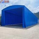 嵊州移動(dòng)式推拉鋼架伸縮雨棚安裝